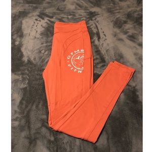 Brick Red Legacy Gymshark Leggings